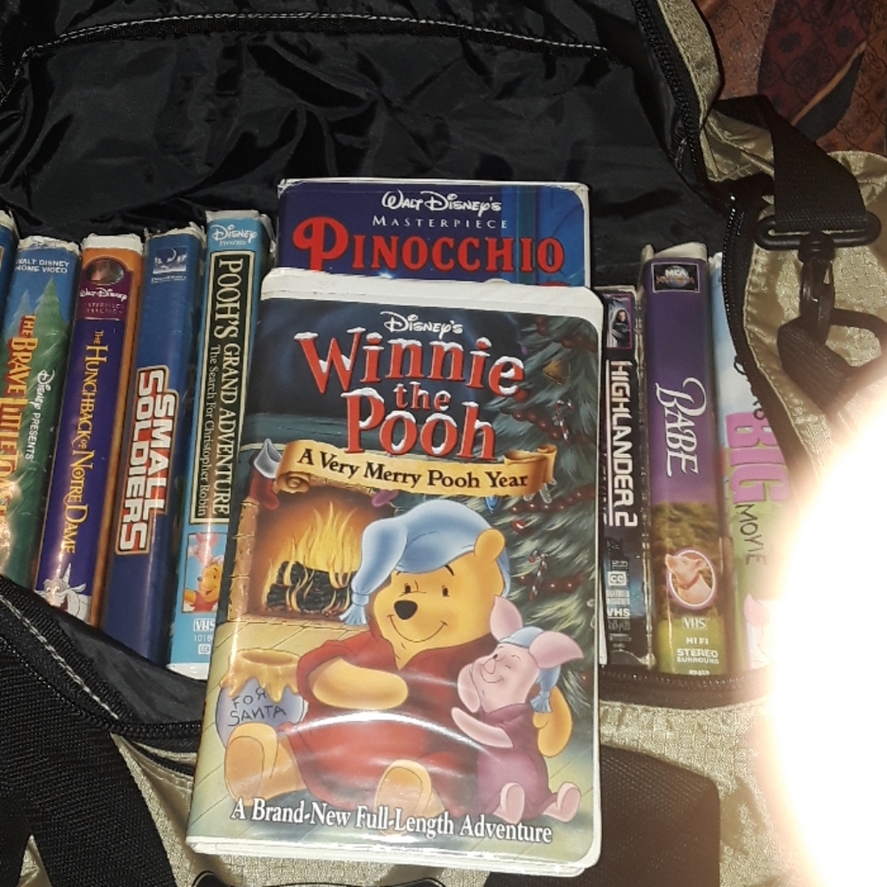 #VHS tapes i owned(kidDays)... offer up.